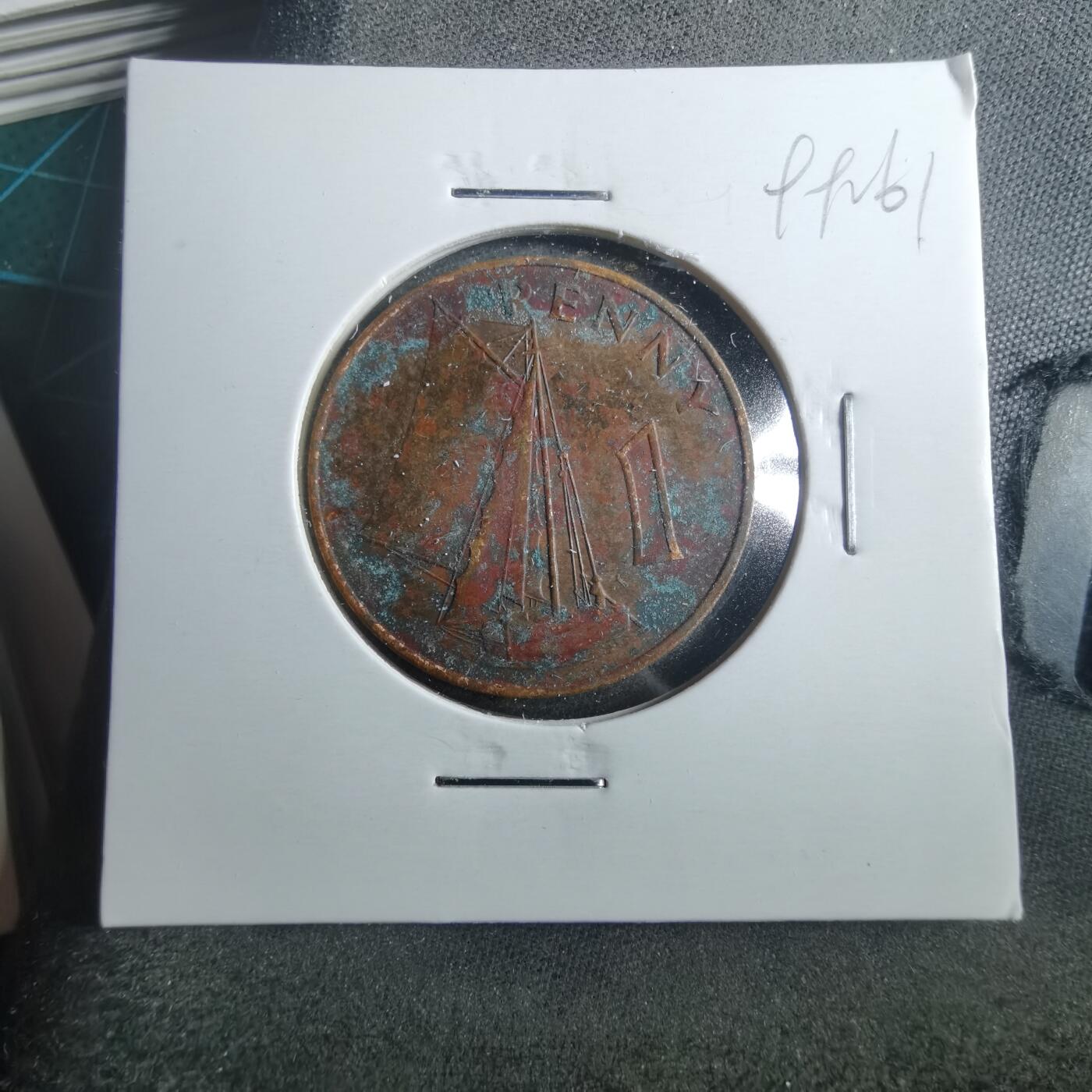 沼泽如烟--第899场 冈比亚1966年1便士