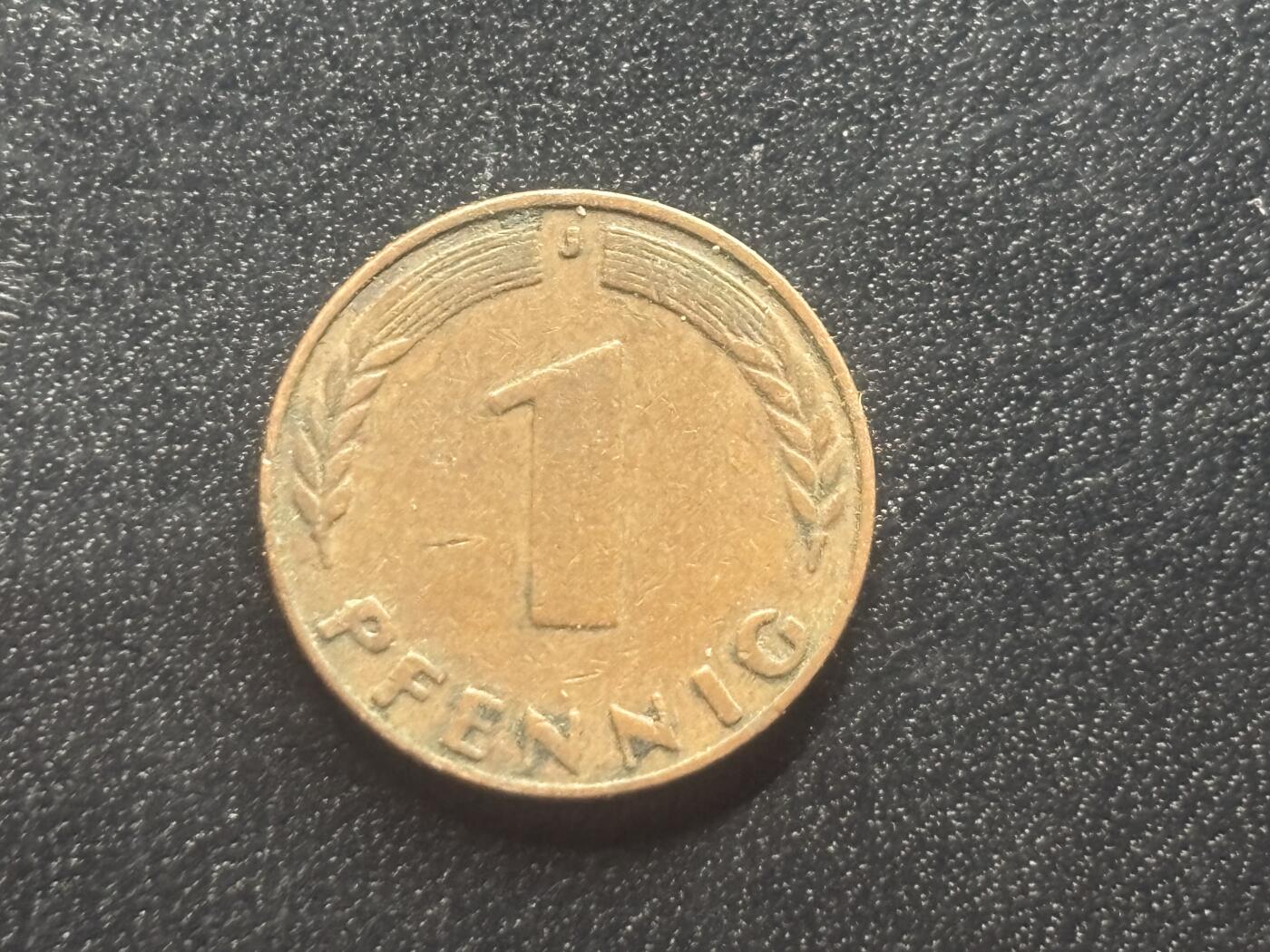 邮泉阁限时拍卖第三十五场 德国硬币专场（硬币在国外。请付邮费6元。） 西德（联邦德国）19491芬尼J版