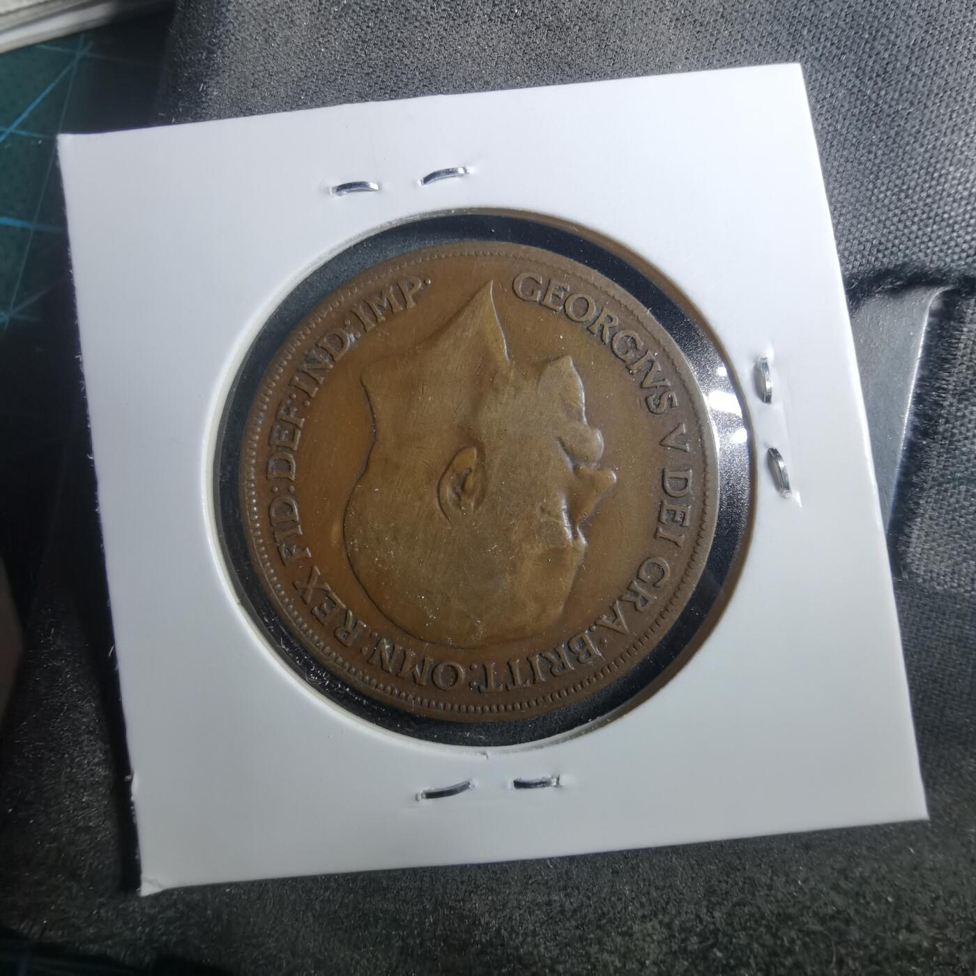 沼泽如烟--第899场 英国1920年1便士