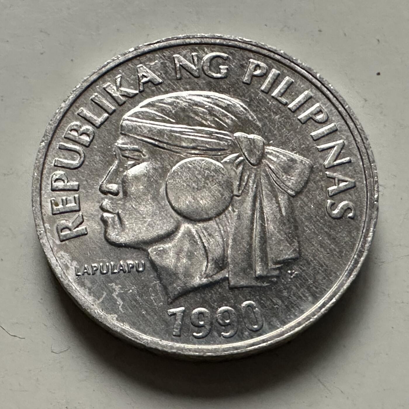 🌹外币初藏🌹🐯2025年第126场  每周二四六晚8️⃣点 接代拍 菲律宾1990年海螺一分