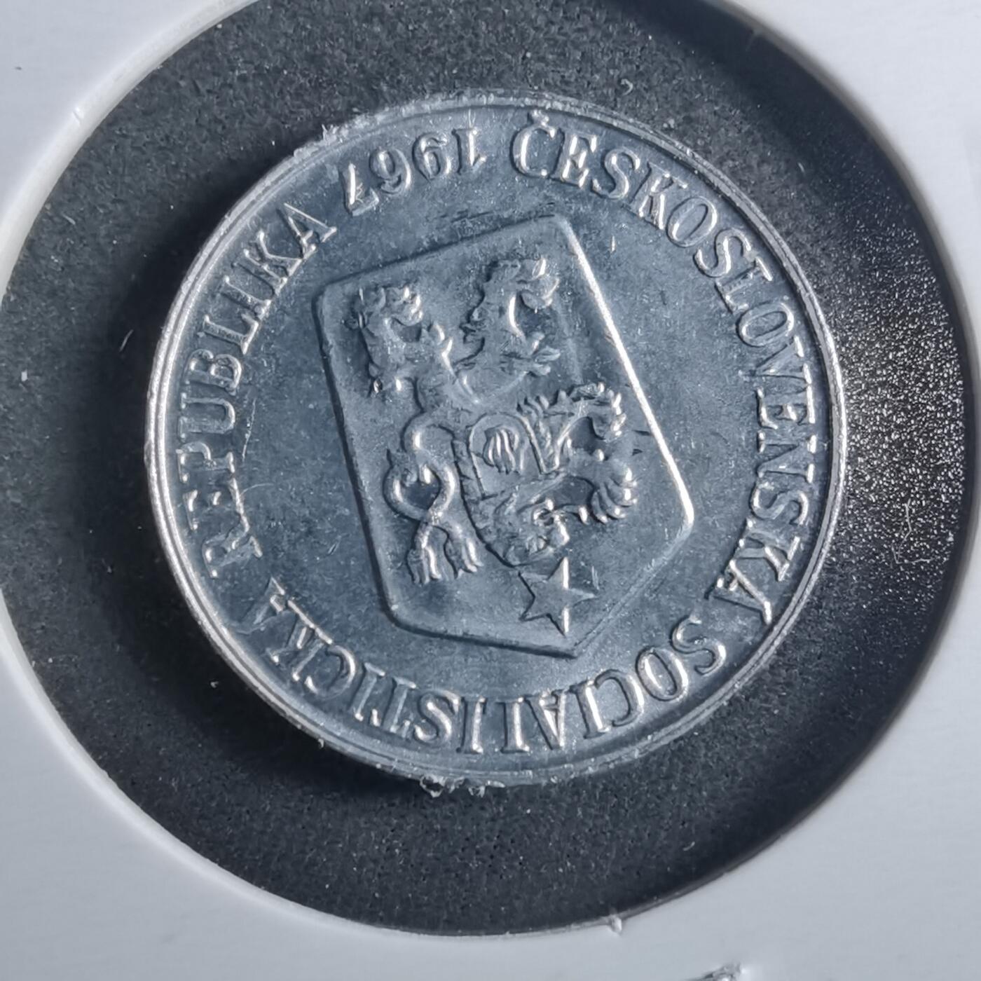 沼泽如烟--第899场 捷克斯洛伐克1967年5赫勒