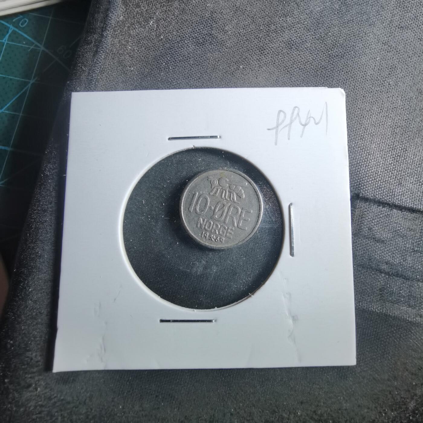 沼泽如烟--第899场 挪威1969年10欧尔