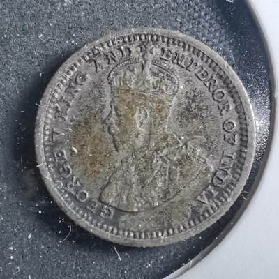 沼泽如烟--第899场 - 英属海峡1935年五分银币