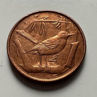 🌹外币初藏🌹🐯2025年第126场  每周二四六晚8️⃣点 接代拍 - 开曼群岛1992年一分