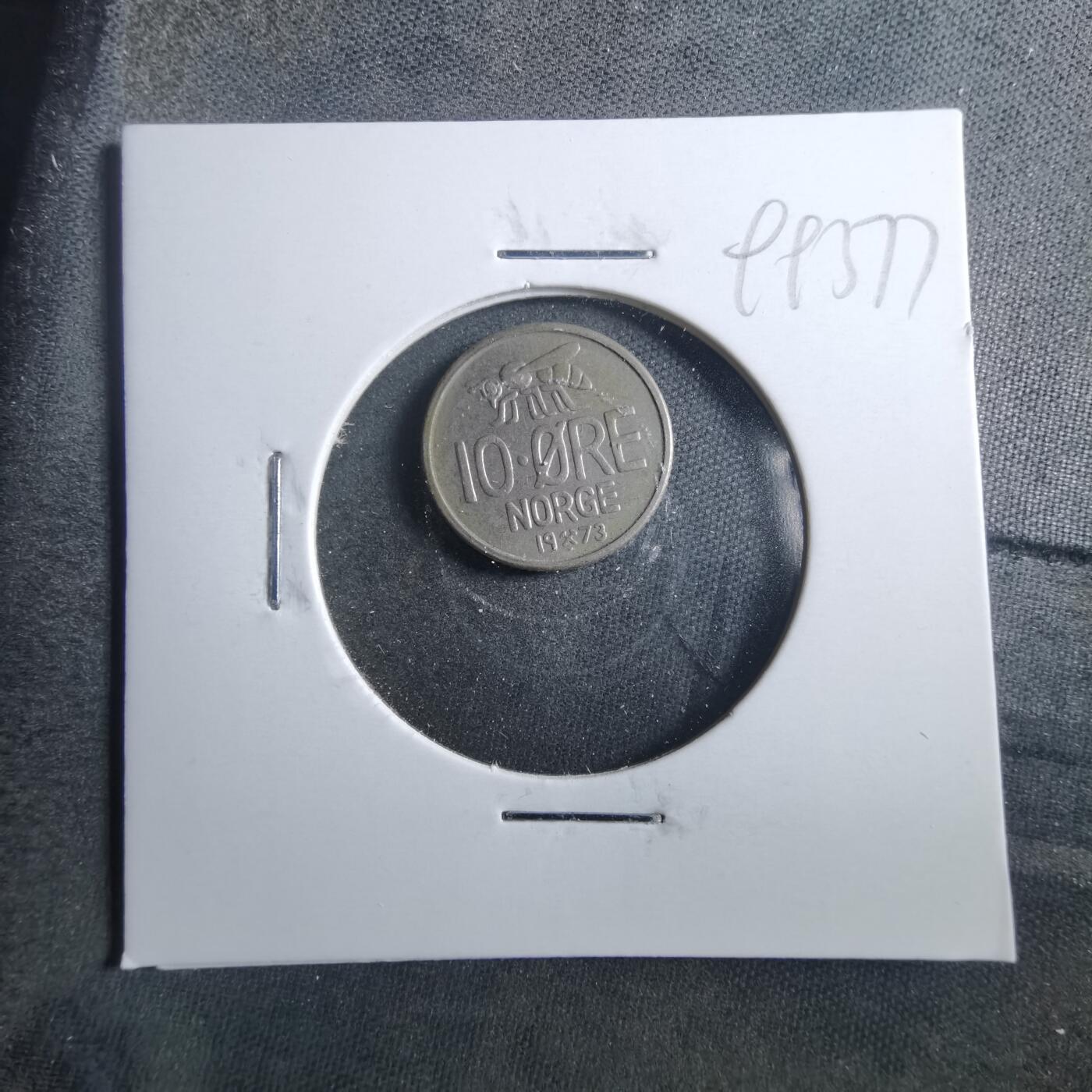 沼泽如烟--第899场 挪威1973年10欧尔