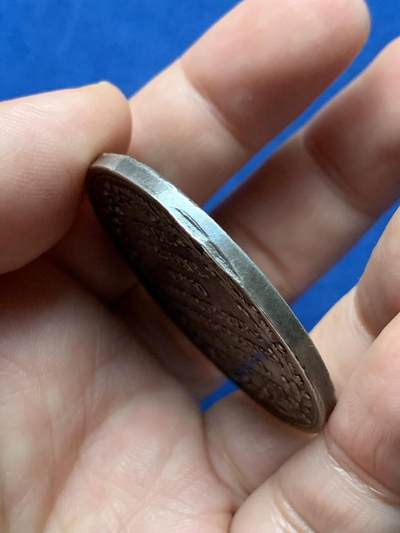 《竞宝斋》第437场 周日，周一2场连拍 （全场包邮） 荷兰拿骚-奥兰治家族纪念威廉四世于1747年就任尼德兰联合省执政官银章 稀有 30.05克 43.8mm