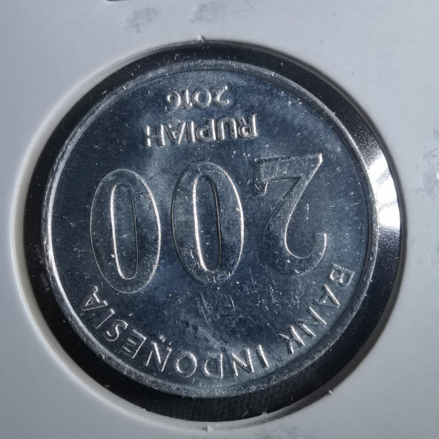 沼泽如烟--第899场 印度尼西亚2016年200卢比