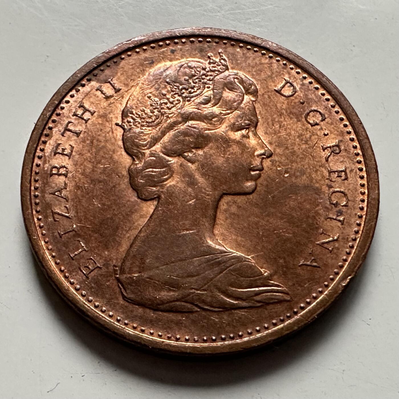 🌹外币初藏🌹🐯2025年第126场  每周二四六晚8️⃣点 接代拍 加拿大1967年一分