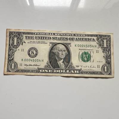 🌹外币初藏🌹🐯2025年第126场  每周二四六晚8️⃣点 接代拍 - 美国1995年1美元b