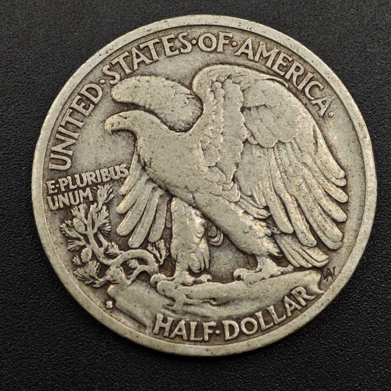 【淘币小摊】实时拍第七百九十五拍   银币套币场   满百包邮可预留二周 每周一统一发货   美国1936年行走半美元银币