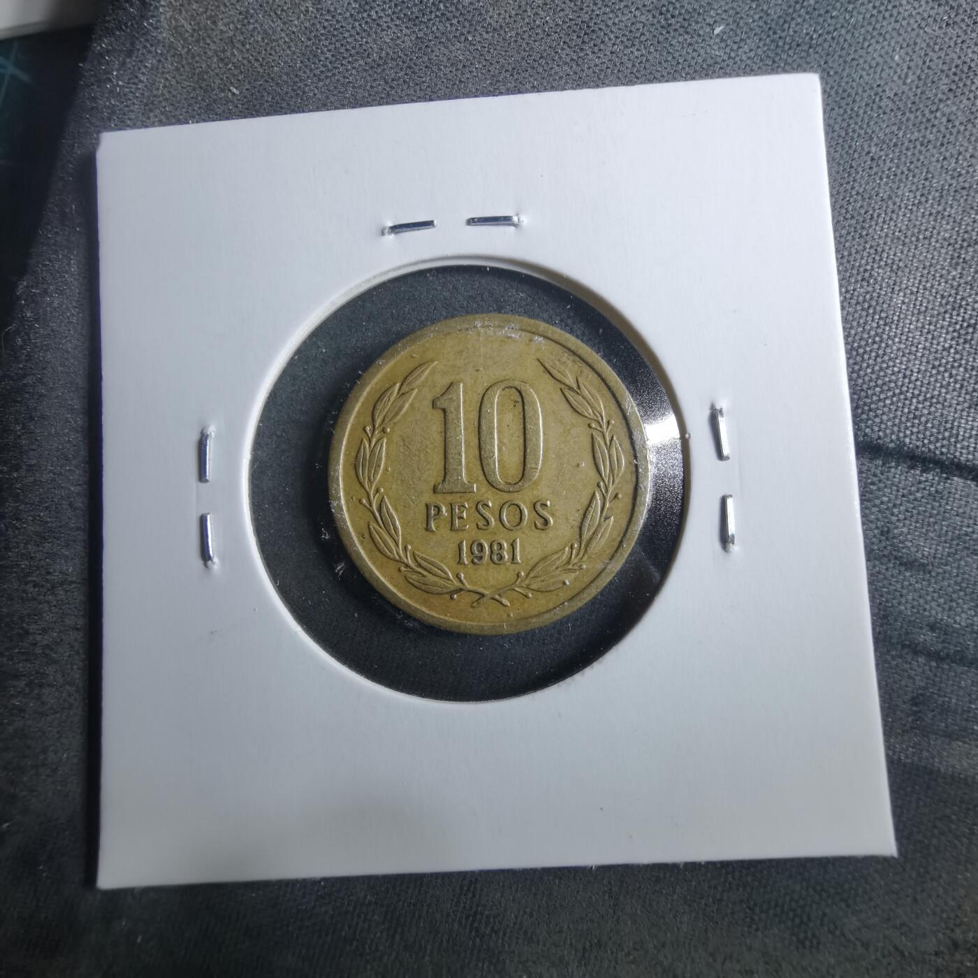 沼泽如烟--第899场 智利1981年10比索