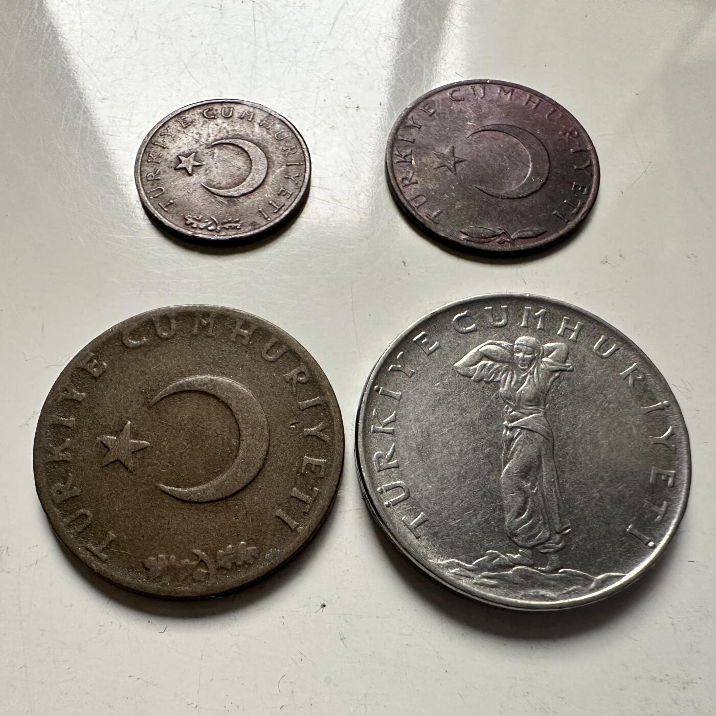 🌹外币初藏🌹🐯2025年第126场  每周二四六晚8️⃣点 接代拍 土耳其四枚