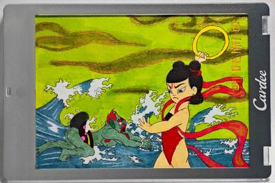 白泽拍卖卡牌手绘专场第28期（细雨生寒、寻梅闻香） - 2025 卡星手绘卡 哪吒闹海 斗海怪  重昕亲签 卡砖封装