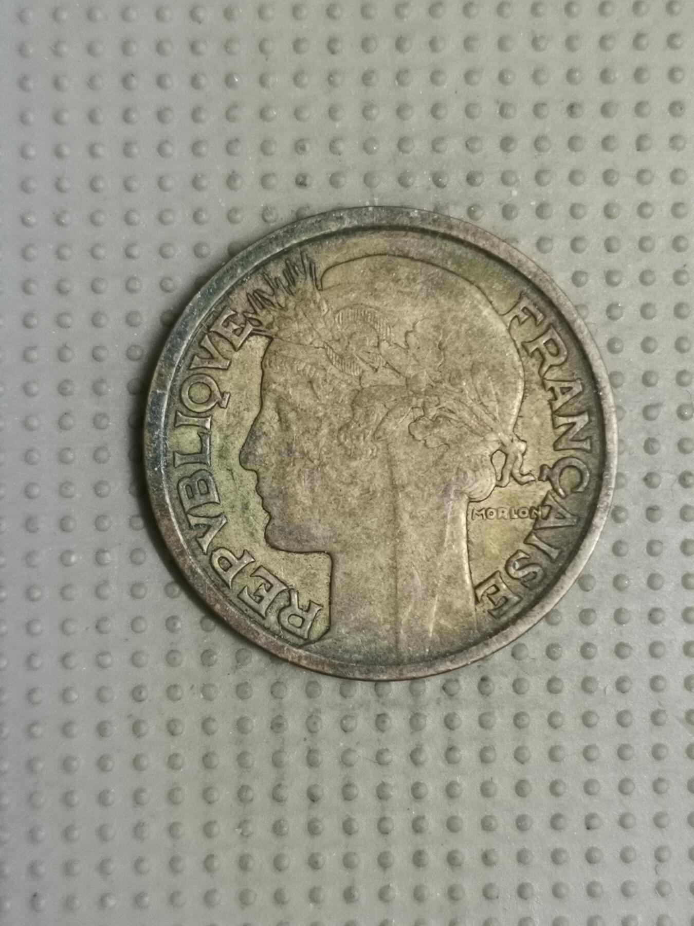 2025年第112场各国散币拍卖（总第112场） 法国1941年2法郎