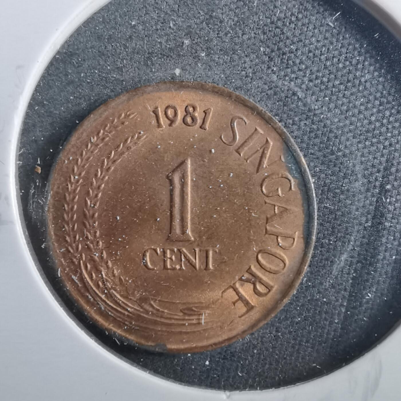 沼泽如烟--第899场 新加坡1981年一分