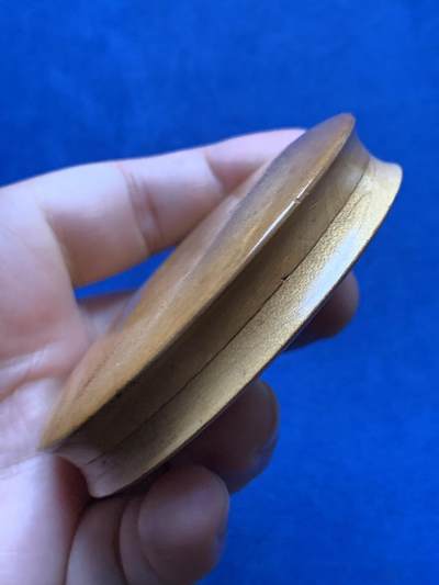 《竞宝斋》第437场 周日，周一2场连拍 （全场包邮） 1852年法国米勒库尔农业竞赛纪念大银章 65.2克 51mm 带原木盒 手指银标