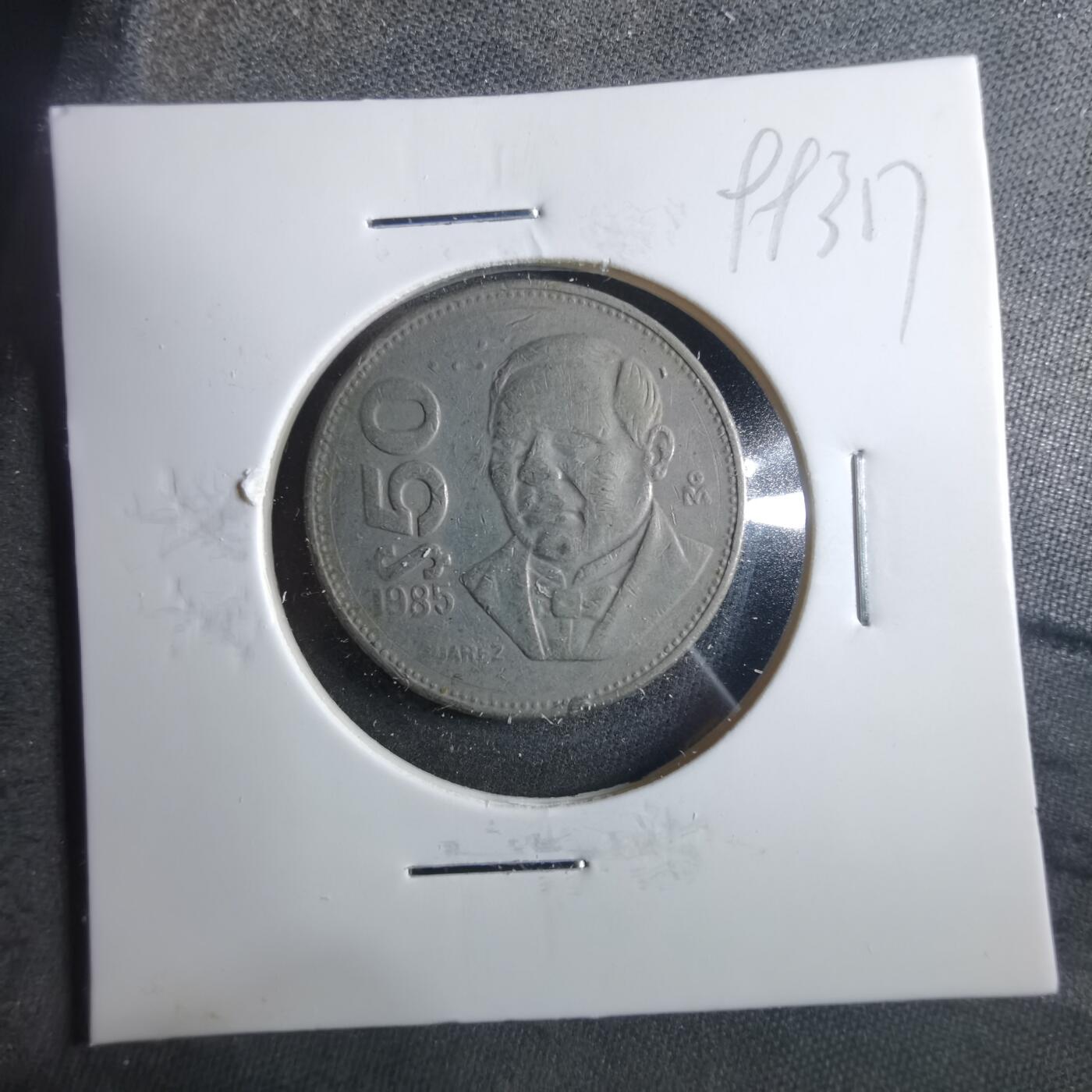 沼泽如烟--第899场 墨西哥1985年50比索