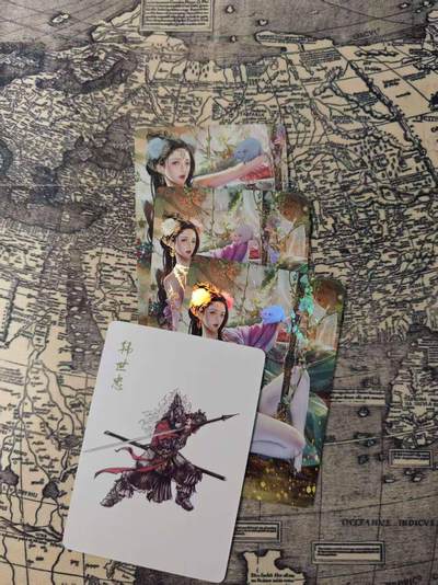 光影卡牌第25期，各家亲签，各家套卡，持续收拍品 - 燎原魅生肖鼠金彩3张