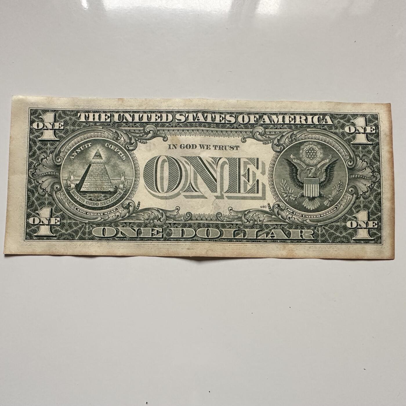 🌹外币初藏🌹🐯2025年第126场  每周二四六晚8️⃣点 接代拍 美国1993年一美元