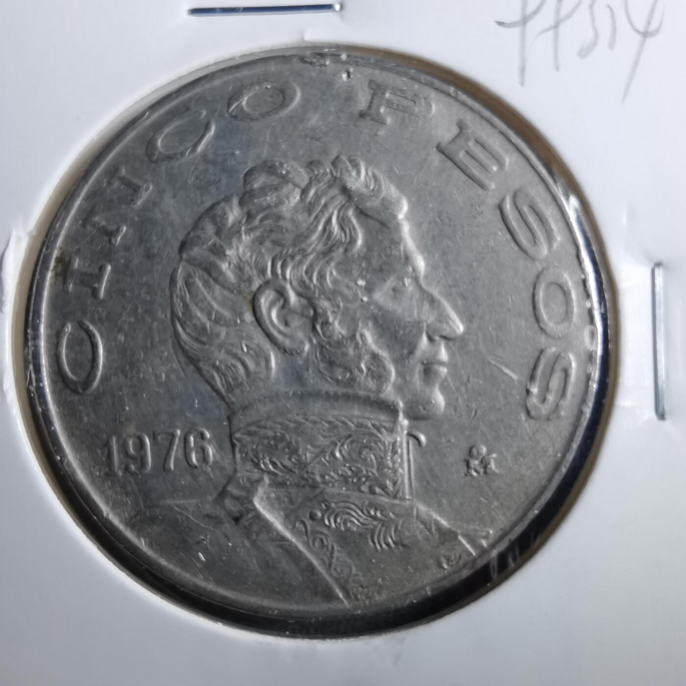 沼泽如烟--第899场 墨西哥1976年5比索