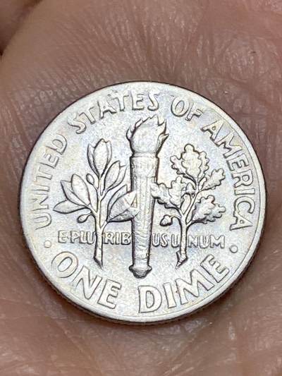 2025年第一百二十七场(总第一百五十三场）外国好品章牌、散币场(免佣金) - 美国🇺🇸1965年1角(罗斯福1角第二版首发年，无标版)