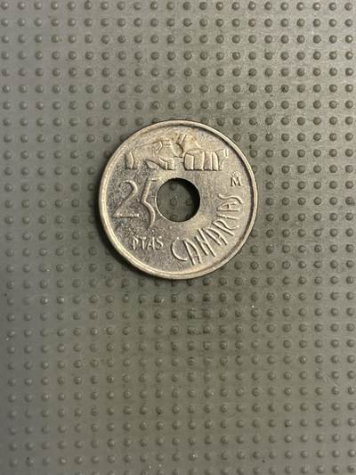 2025年第110场各国散币拍卖（总第110场） - 西班牙1994年加那利群岛25比赛塔纪念币