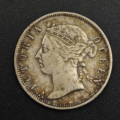 【淘币小摊】实时拍第七百九十五拍   银币套币场   满百包邮可预留二周 每周一统一发货   - 海峡1893年维多利亚20分银币