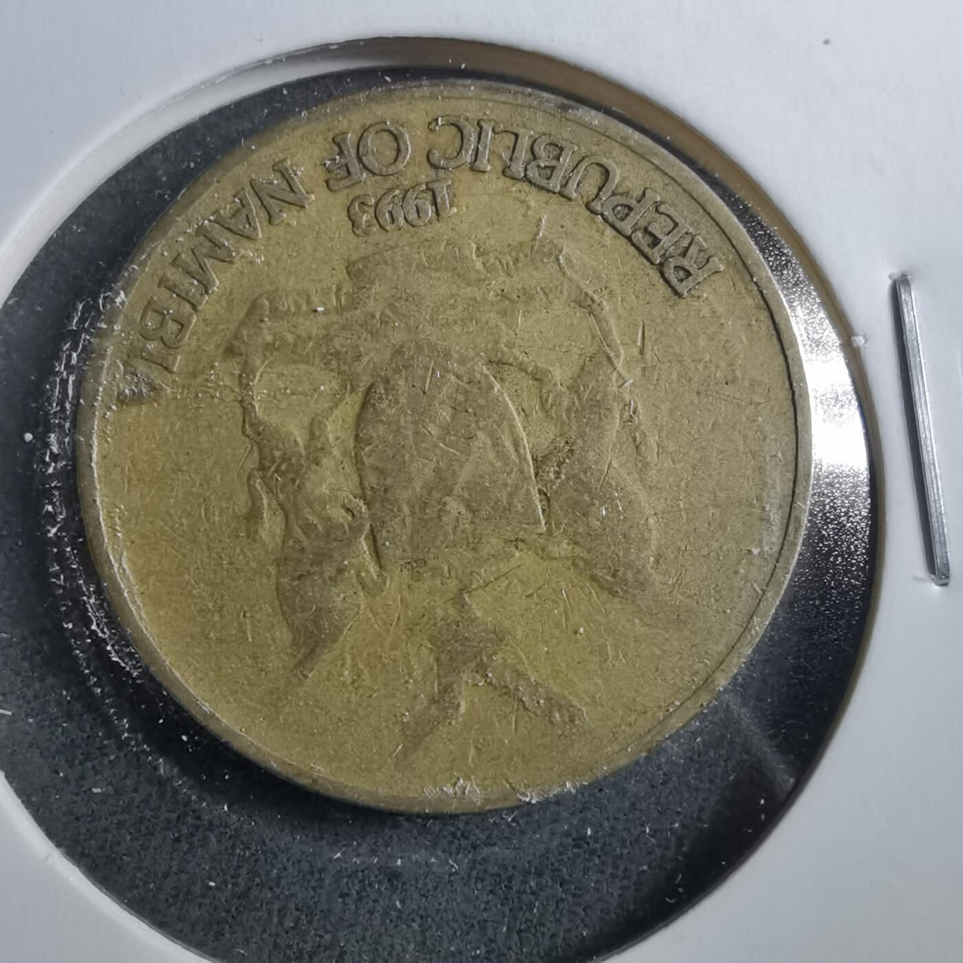 沼泽如烟--第899场 纳米比亚1993年一元