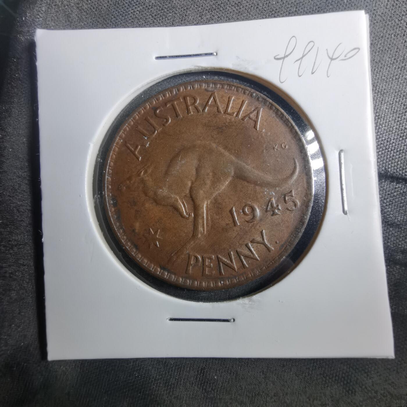 沼泽如烟--第899场 澳大利亚1945年1便士