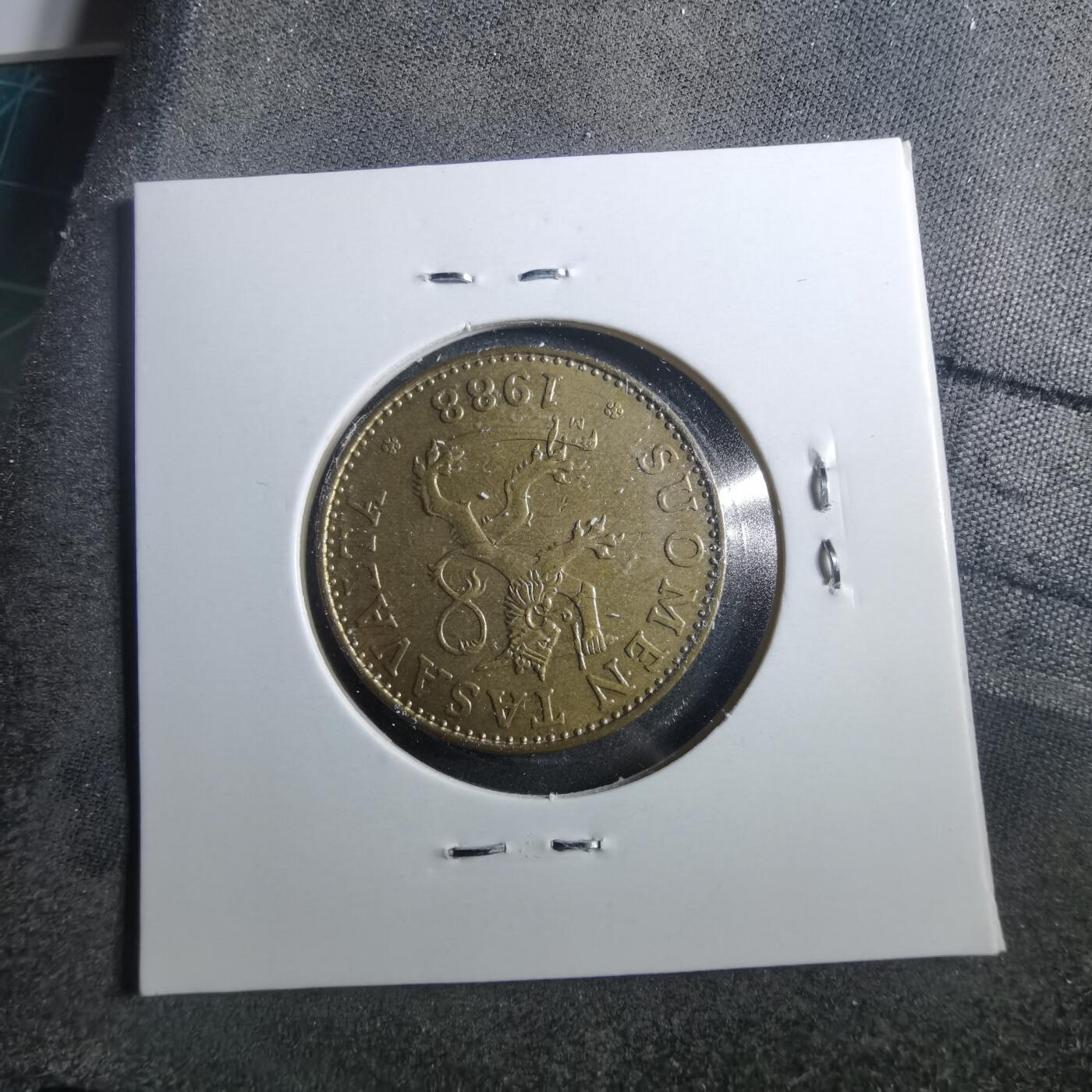 沼泽如烟--第899场 芬兰1988年50芬尼