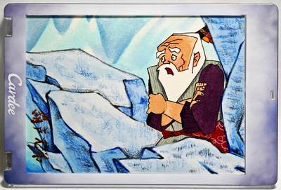 白泽拍卖卡牌手绘专场第28期（细雨生寒、寻梅闻香） - 2025 卡星手绘卡 葫芦兄弟 爷爷  裴言亲签 卡砖封装