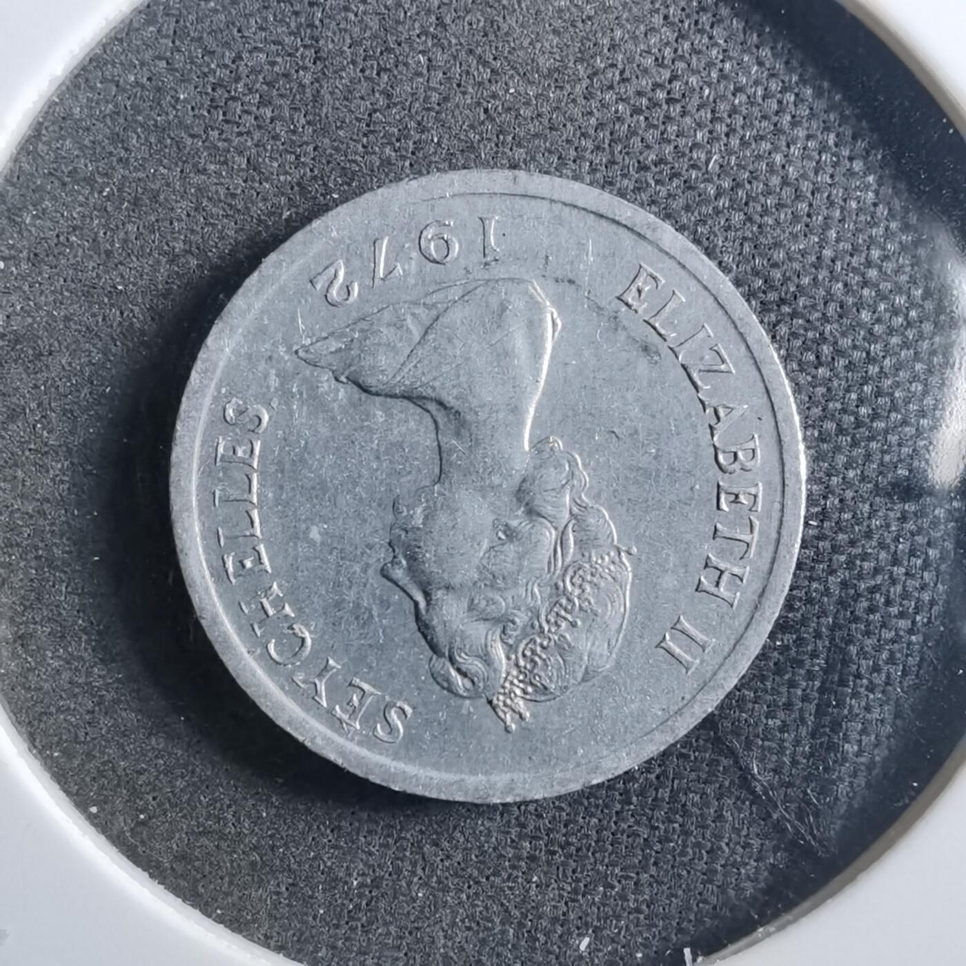 沼泽如烟--第899场 塞舌尔1972年一分FAO