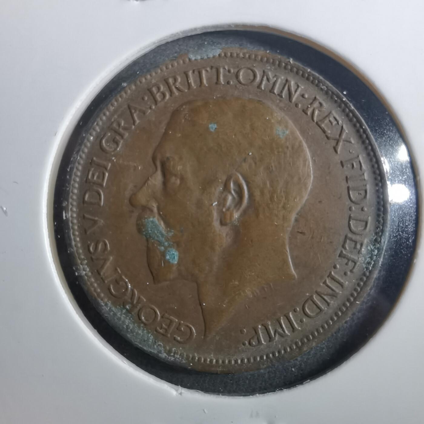 沼泽如烟--第899场 英国1916年半便士