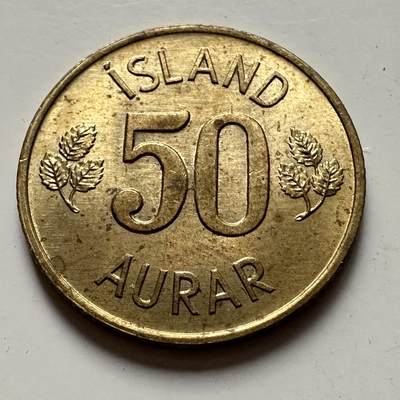 🌹外币初藏🌹🐯2025年第126场  每周二四六晚8️⃣点 接代拍 - 冰岛1973年50奥拉