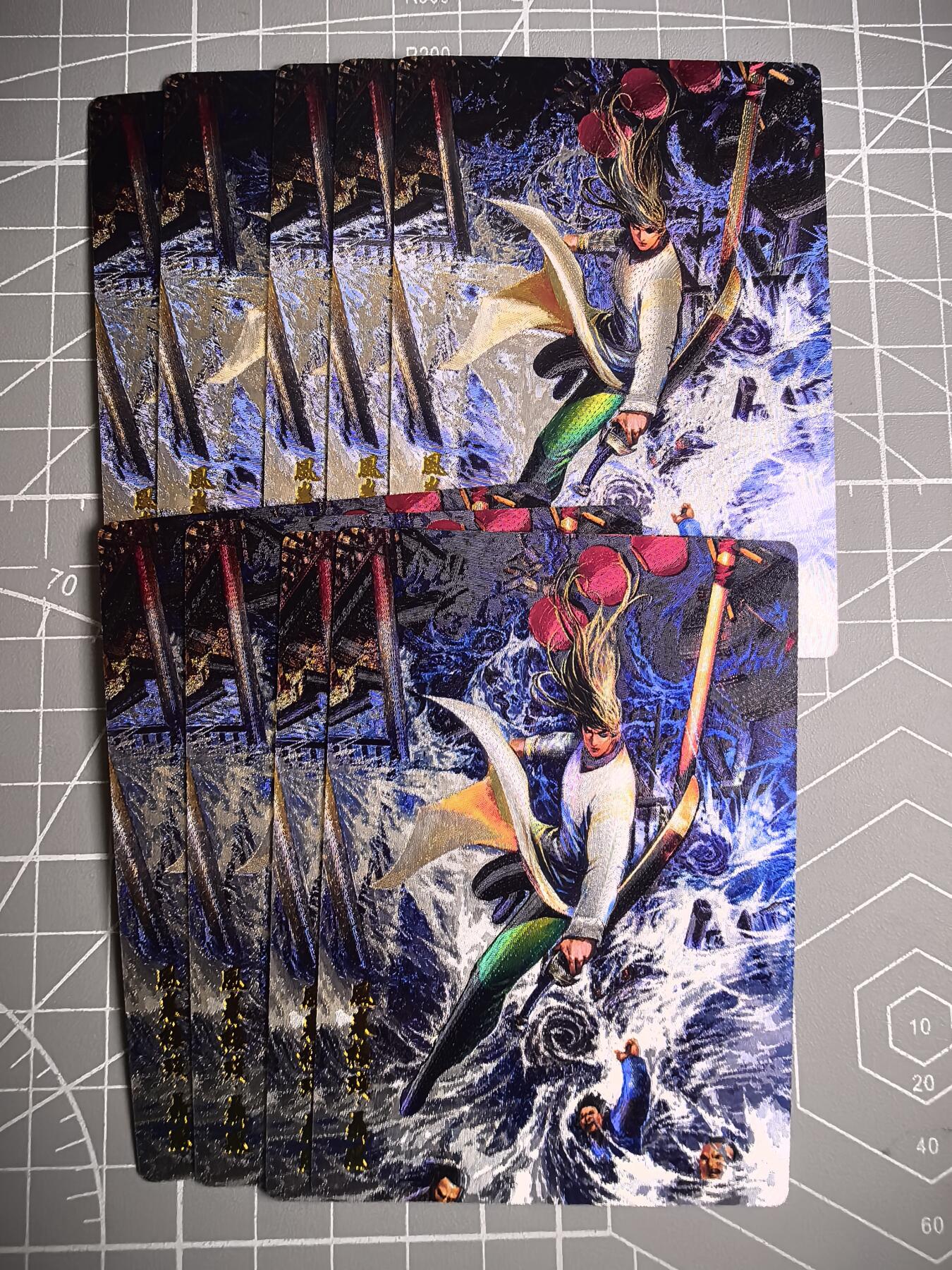 无佣金 不寄存 不收拍 链接少 我只是一个小小的卡牌收藏玩家  满150包邮非偏远  需要多宫大佬请私聊 部分卡牌设有底价（不想玩的那么累，即使有底价也会比市场价便宜的多，懂的自然懂） 拒绝小号抬价 大家放心拍 所有拍品部分套有卡膜 部分卡牌多宫 自制卡牌 不包厂瑕 放大镜 品控 勿拍 流拍商品会循环 感谢大家支持 留个关注 不定时上新 谢谢 奇点卡牌 聂风粗闪9宫