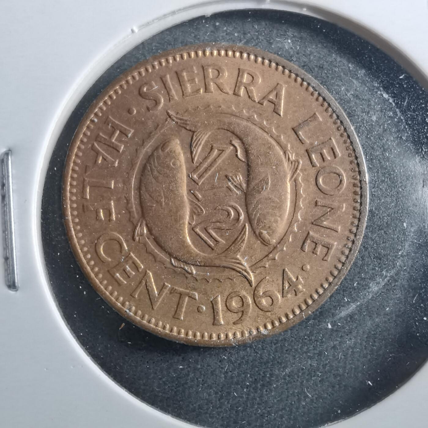 沼泽如烟--第899场 塞拉利昂1964年半分