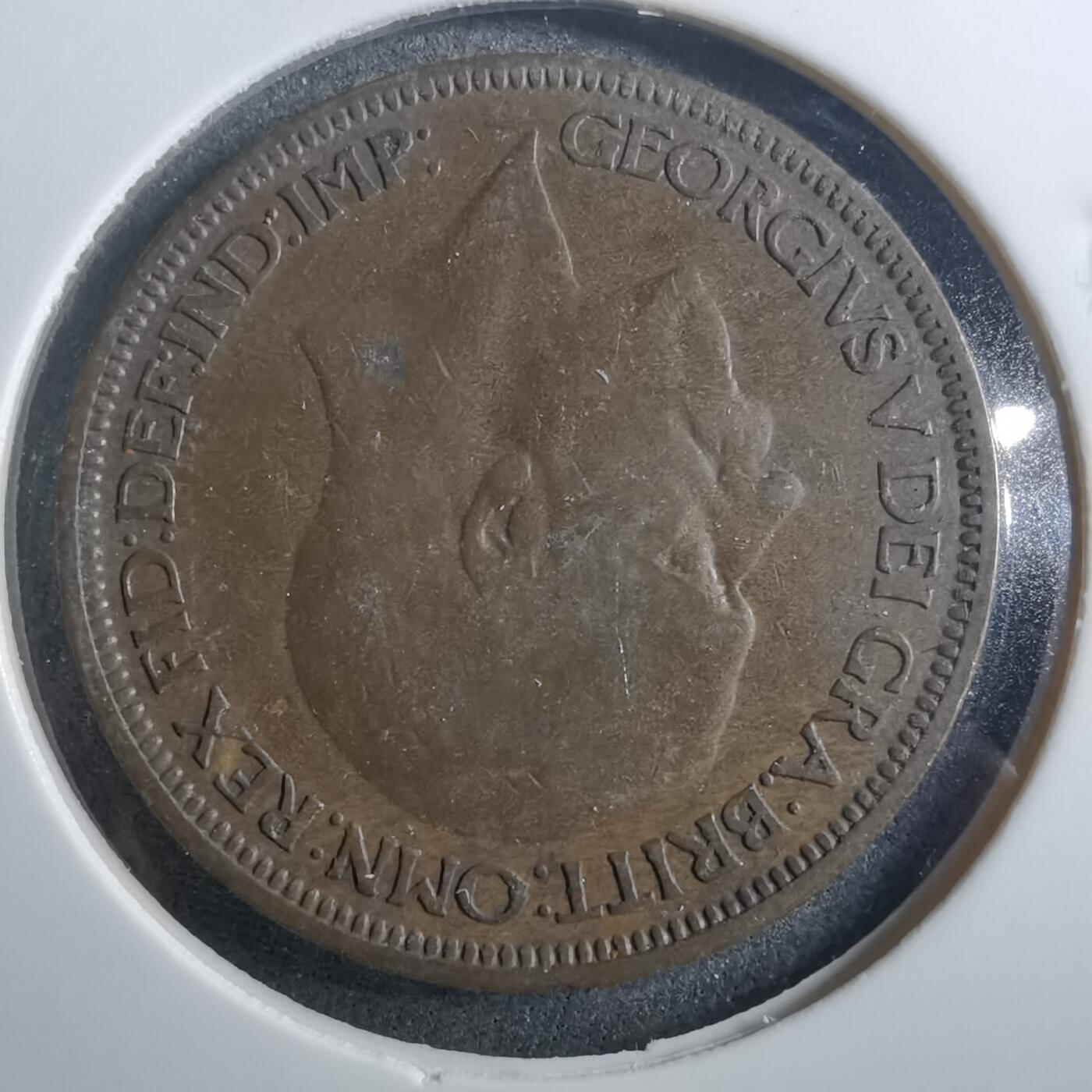 沼泽如烟--第899场 英国1926年半便士