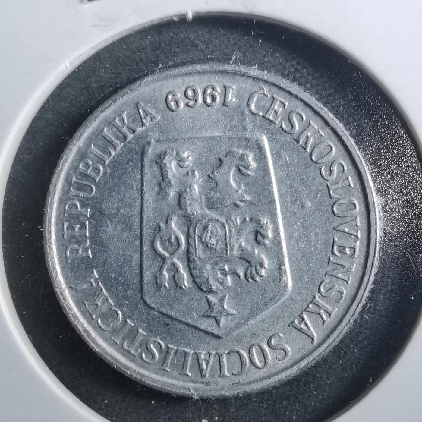 沼泽如烟--第899场 捷克斯洛伐克1969年10赫勒