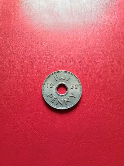 【云涧收藏】第七十八场 - 斐济1959年1便士