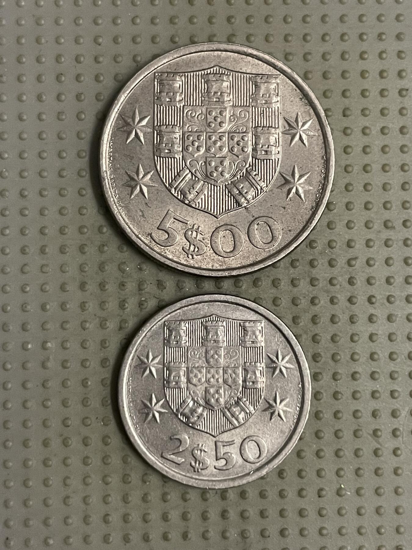 2025年第112场各国散币拍卖（总第112场） 葡萄牙2枚