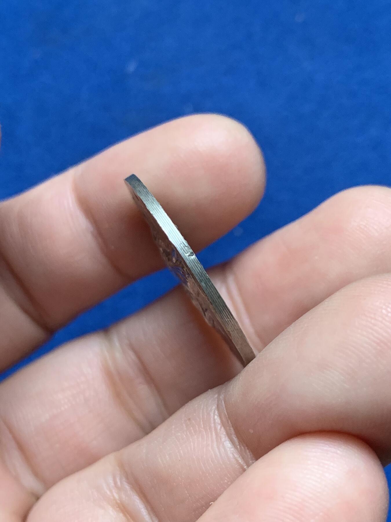 《竞宝斋》第437场 周日，周一2场连拍 （全场包邮） 法国海事保险镀银铜章 9.15克 26.6mm