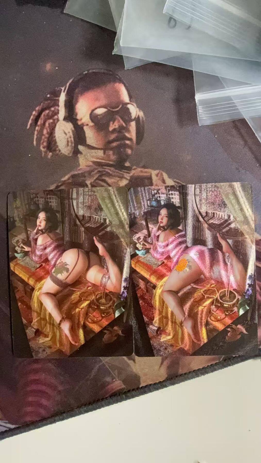 光影卡牌第25期，各家亲签，各家套卡，持续收拍品 妖姬传特卡冷烫粗闪