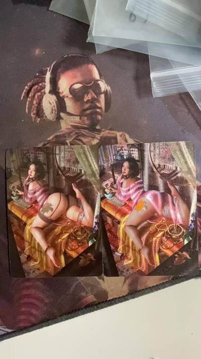 光影卡牌第25期，各家亲签，各家套卡，持续收拍品 - 妖姬传特卡冷烫粗闪