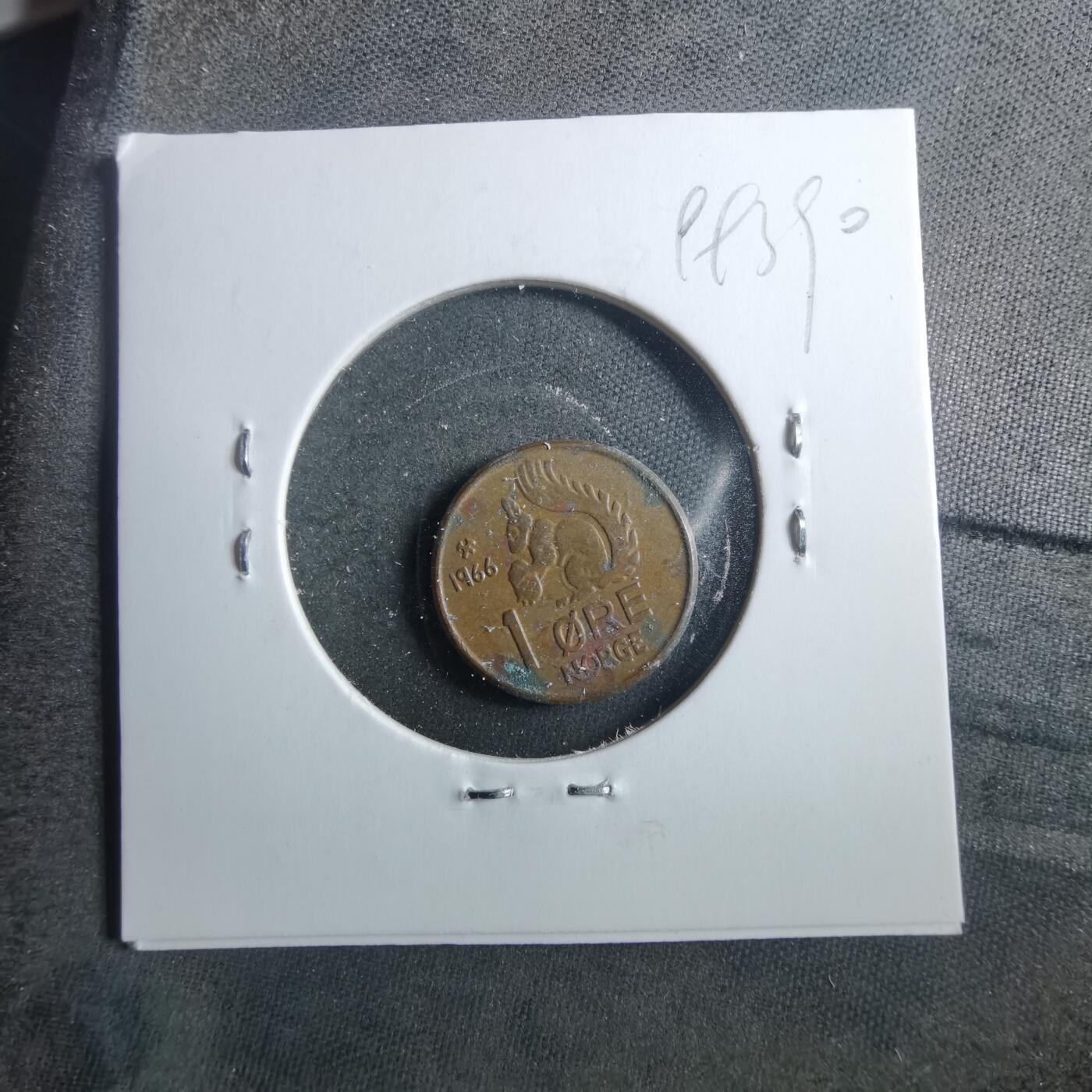 沼泽如烟--第899场 挪威1966年1欧尔