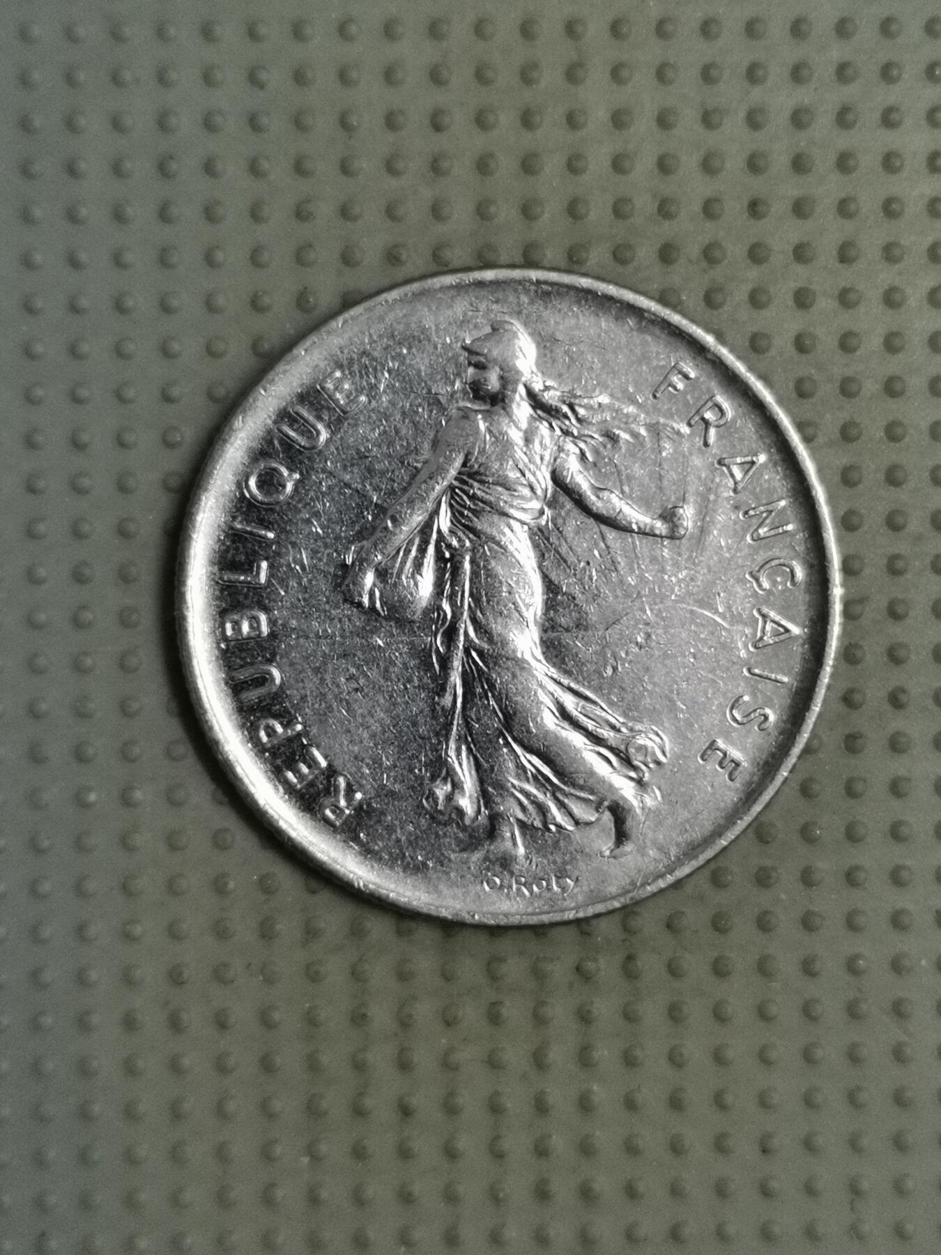 2025年第112场各国散币拍卖（总第112场） 法国1972年5法郎