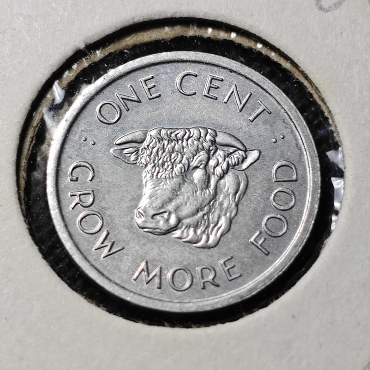 KK钱币收藏小铺  第368场  2月预留时间 周末发货  1972塞舌尔2分纪念币