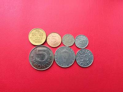 【云涧收藏】第七十八场 - 瑞典7枚套币