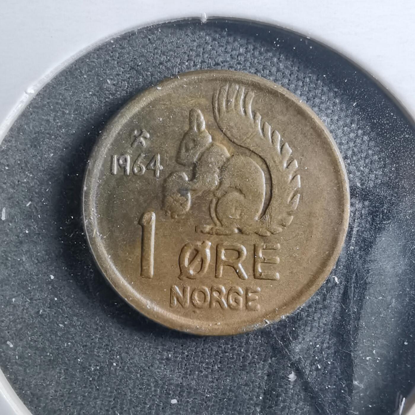 沼泽如烟--第899场 挪威1964年1欧尔