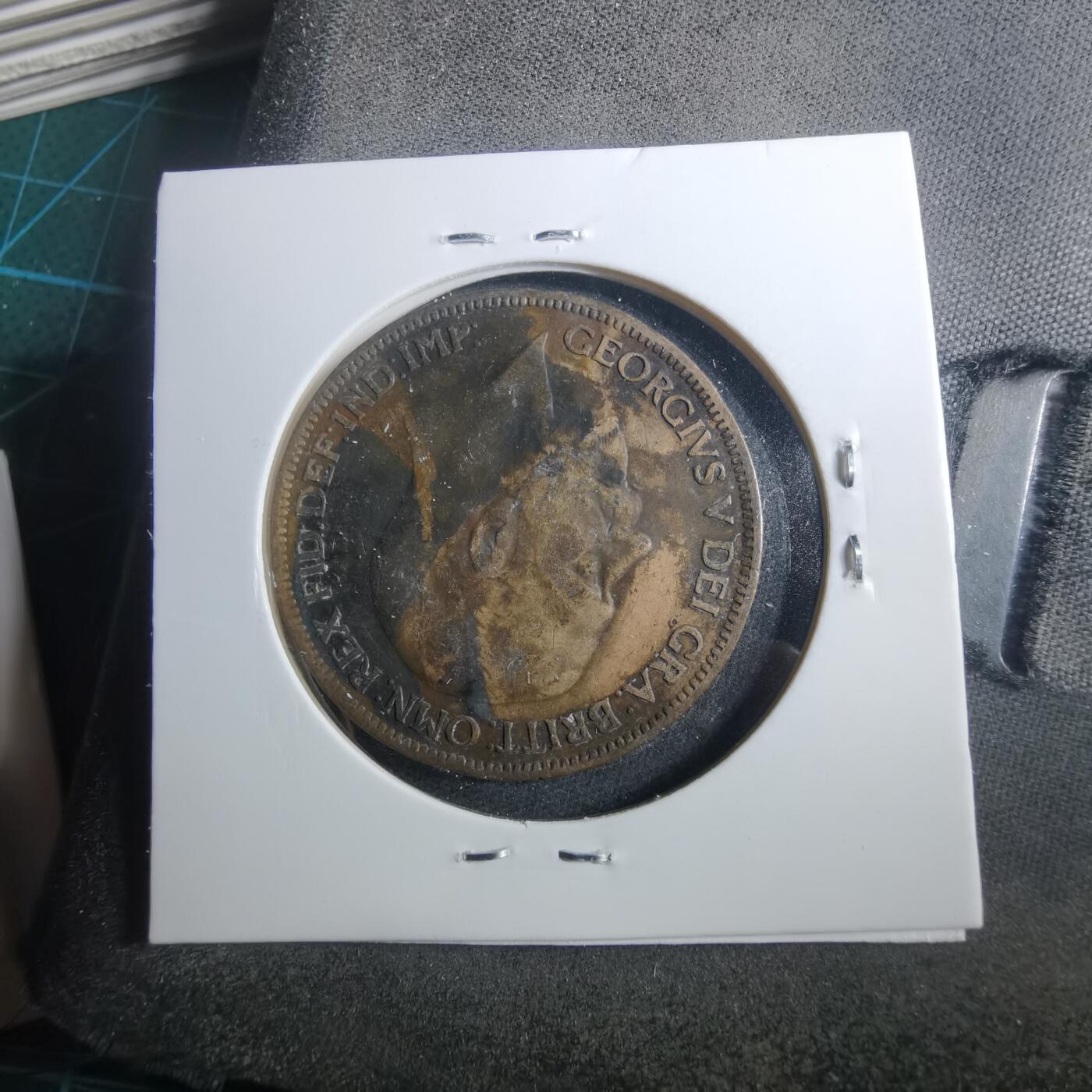 沼泽如烟--第899场 英国1927年1便士