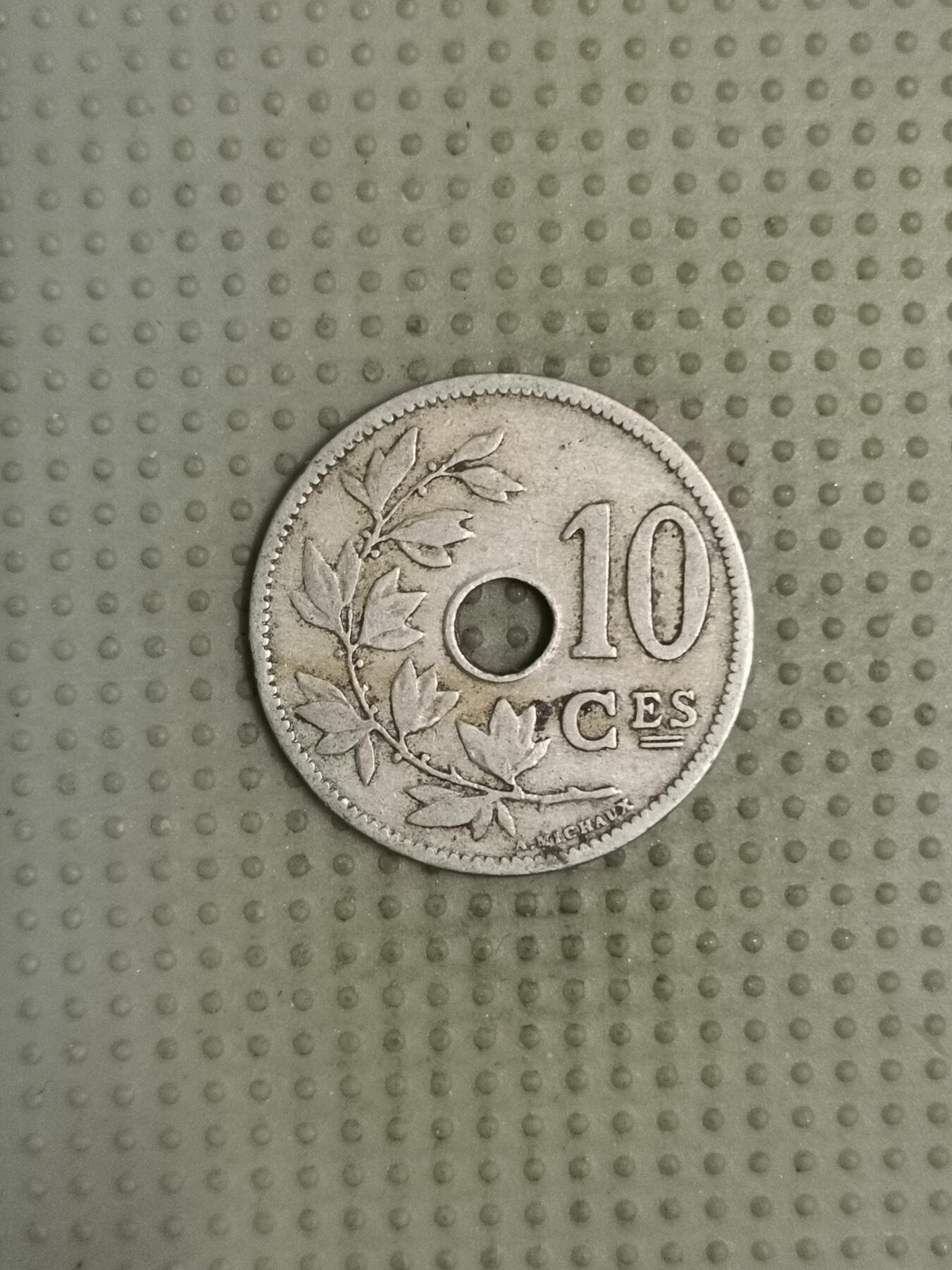 2025年第112场各国散币拍卖（总第112场） 比利时1904年10分